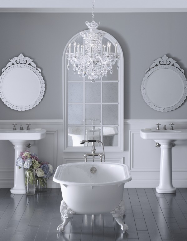 Chandeliers For Bathrooms Luxurious, Contemporary Chandeliers For Bathroom